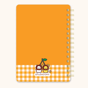 Pompompurin x Studio Oh! Cherries Agatha Notebook Stationery Studio Oh!