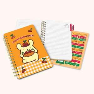 Pompompurin x Studio Oh! Cherries Agatha Notebook Stationery Studio Oh!