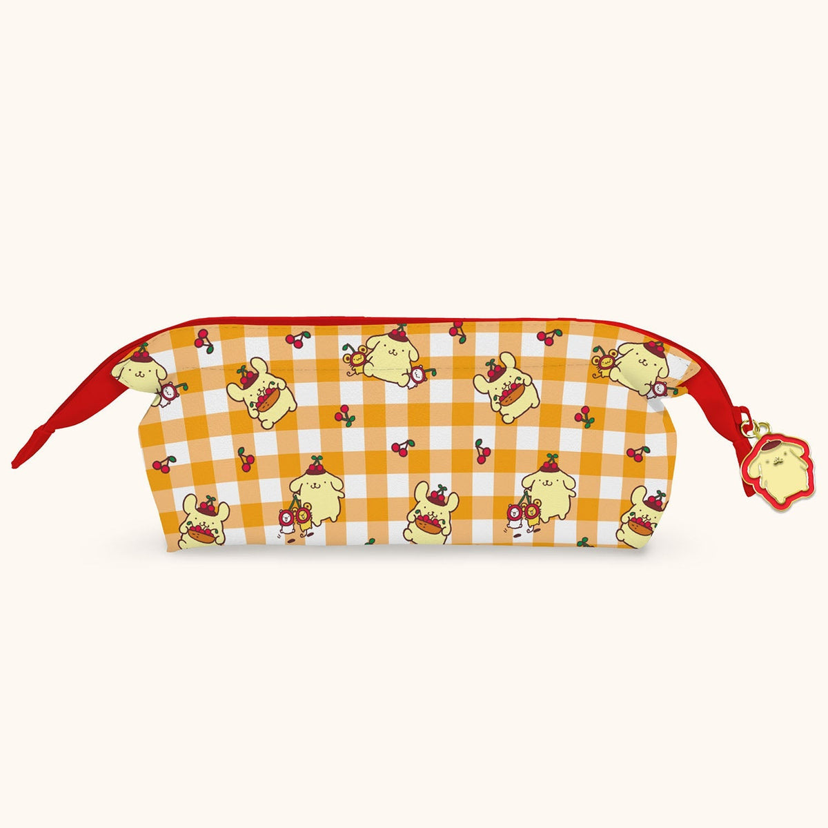 Pompompurin x Studio Oh! Cherries Mini Loaf Pencil Pouch Stationery Studio Oh!
