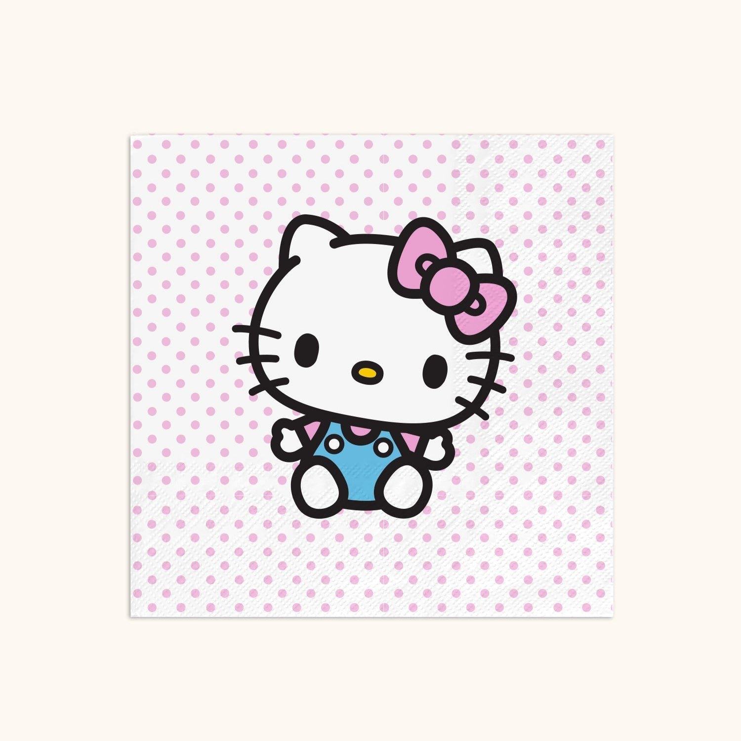 Hello Kitty x Studio Oh! Classic Pink Beverage Napkins Paper Tableware Studio Oh!