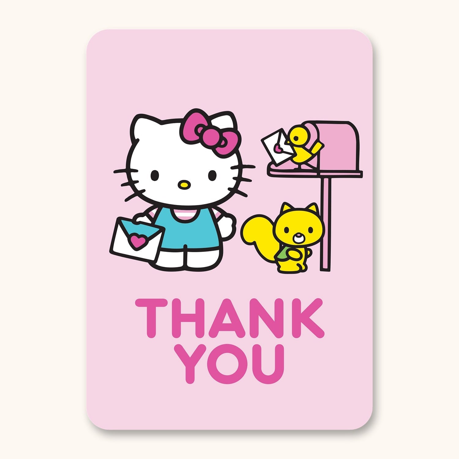 Hello Kitty x Studio Oh! Outdoor Fun Thank you Deluxe Greeting Card Stationery Studio Oh!