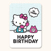 Hello Kitty x Studio Oh! Telephone Blue Happy Birthday Deluxe Greeting Card Stationery Studio Oh!