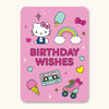 Hello Kitty x Studio Oh! Retro Rainbow Happy Birthday Deluxe Greeting Card Stationery Studio Oh!