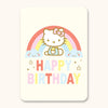 Hello Kitty x Studio Oh! Rainbow Dreams Happy Birthday Deluxe Greeting Card Stationery Studio Oh!