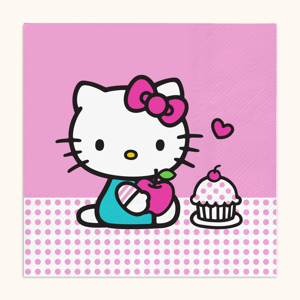 Hello Kitty x Studio Oh! Pink Dots Luncheon Napkins Paper Tableware Studio Oh!