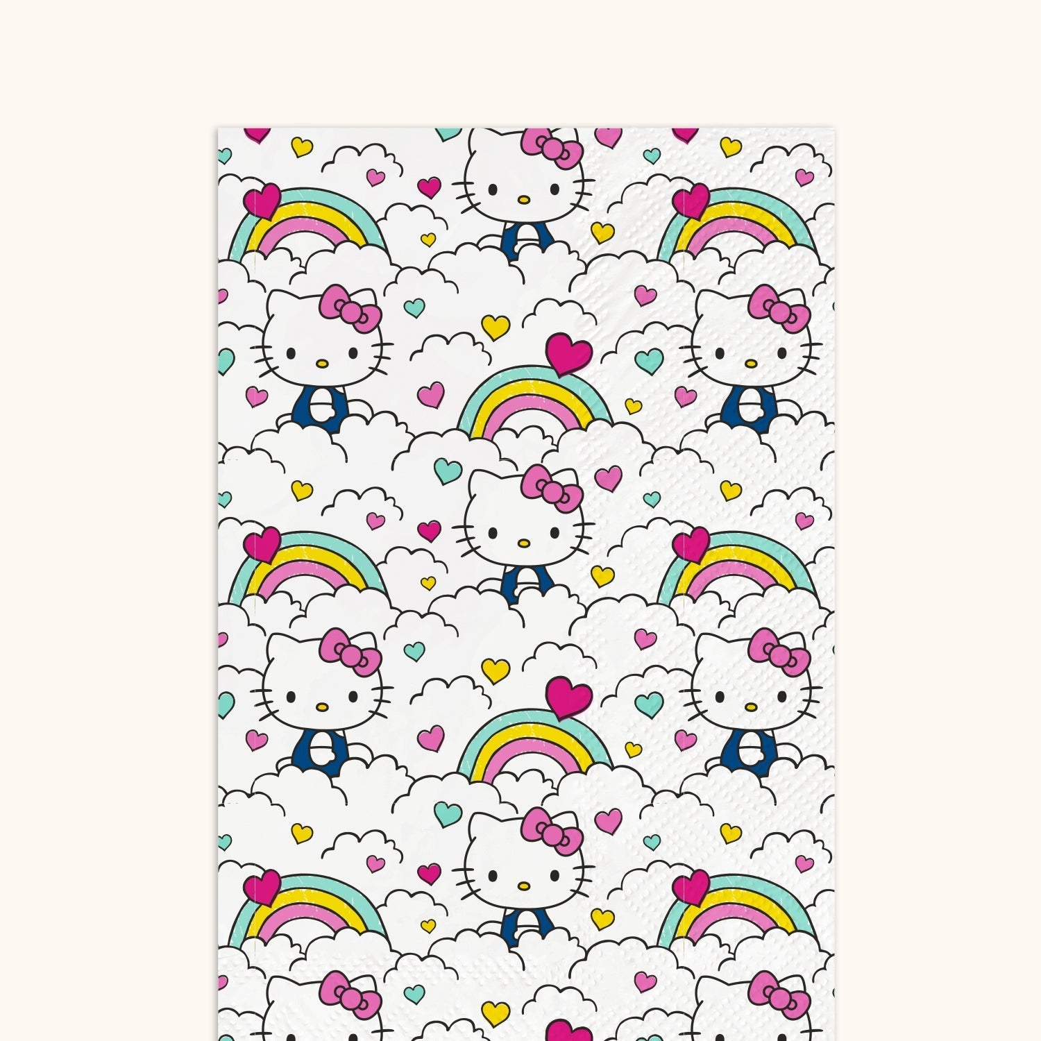 Hello Kitty x Studio Oh! Retro Rainbow Guest Towels Paper Tableware Studio Oh!