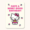 Hello Kitty x Studio Oh! Strawberry Lemonade Happy Birthday Deluxe Greeting Card Stationery Studio Oh!