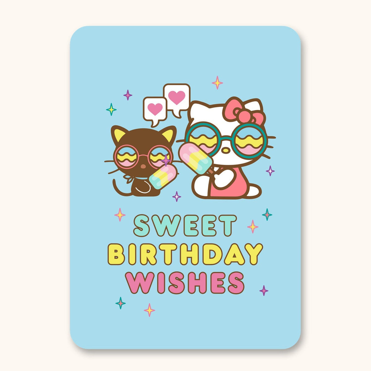 Hello Kitty and Friends x Studio Oh! Beach Party Happy Birthday Deluxe Greeting Card Stationery Studio Oh!