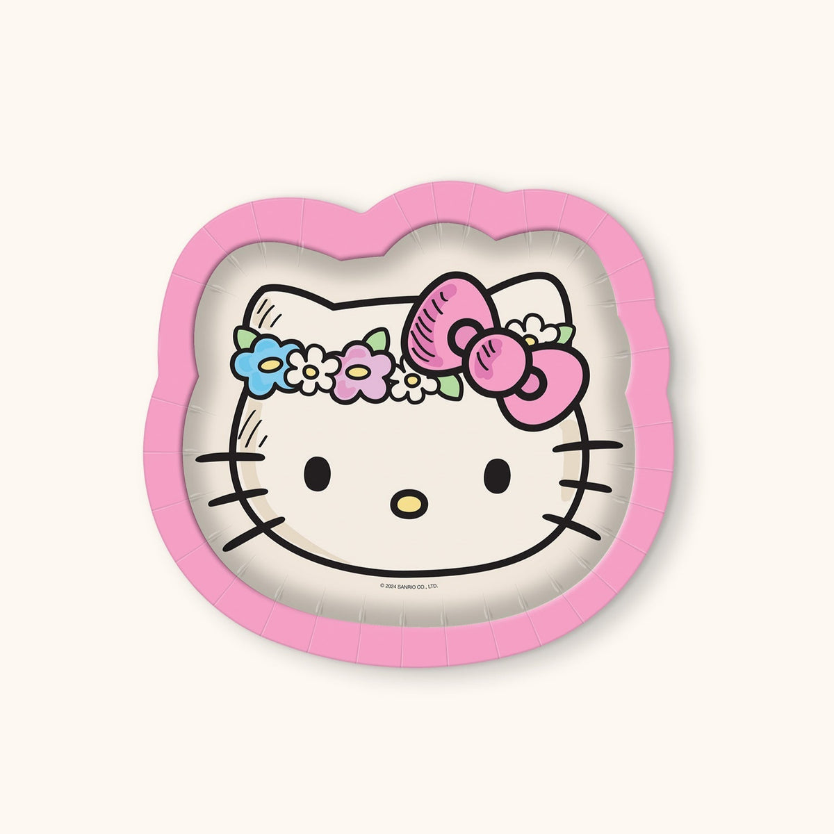 Hello Kitty x Studio Oh! Flower Crowns Dessert Plates Paper Tableware Studio Oh!