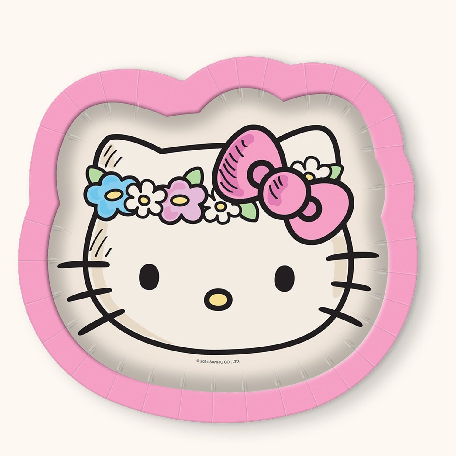 Hello Kitty x Studio Oh! Flower Crowns Luncheon Plates Paper Tableware Studio Oh!