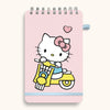 Hello Kitty Hello Kitty x Studio Oh! Classic Pink Top-Spiral Notebook with Pocket & Pen Loop Stationery Studio Oh!