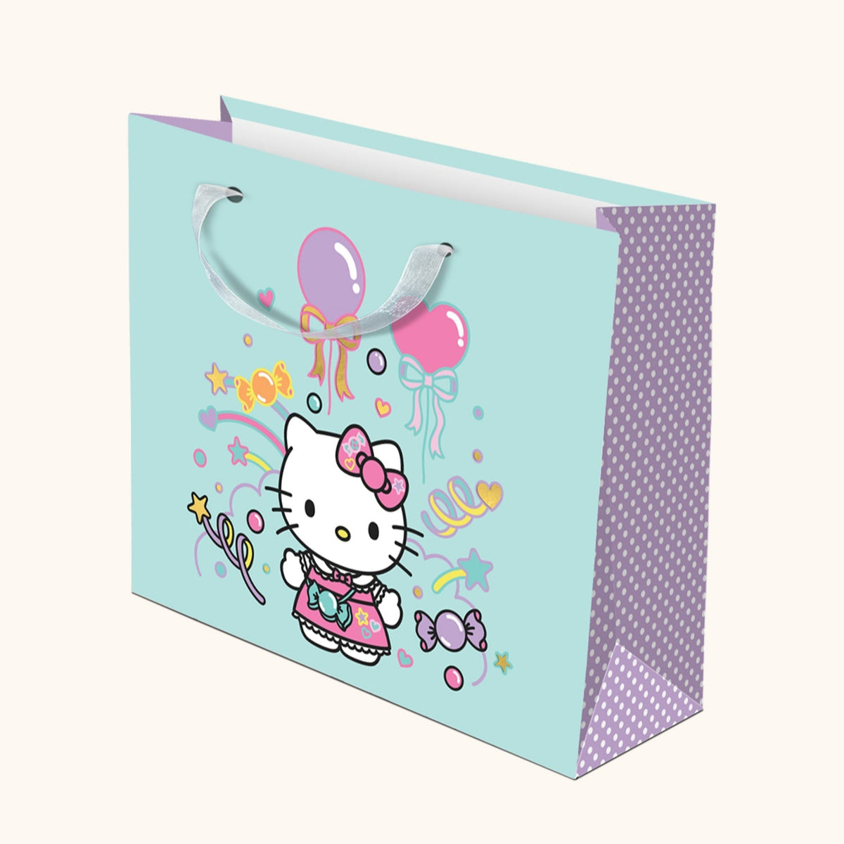 Hello Kitty x Studio Oh! Pink & Gold Gift Bag (Medium) Gift Bag Sets Studio Oh!