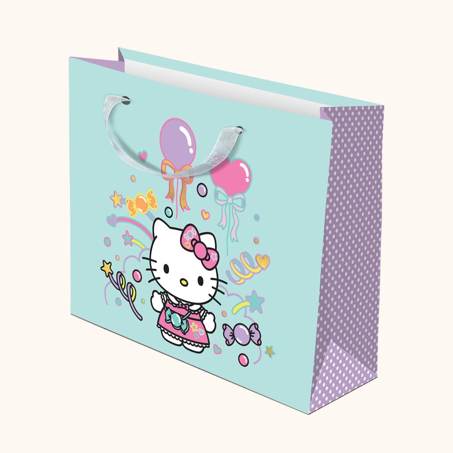 Hello Kitty x Studio Oh! Sweet Celebration Mint Gift Bag (Medium) Gift Bag Sets Studio Oh!