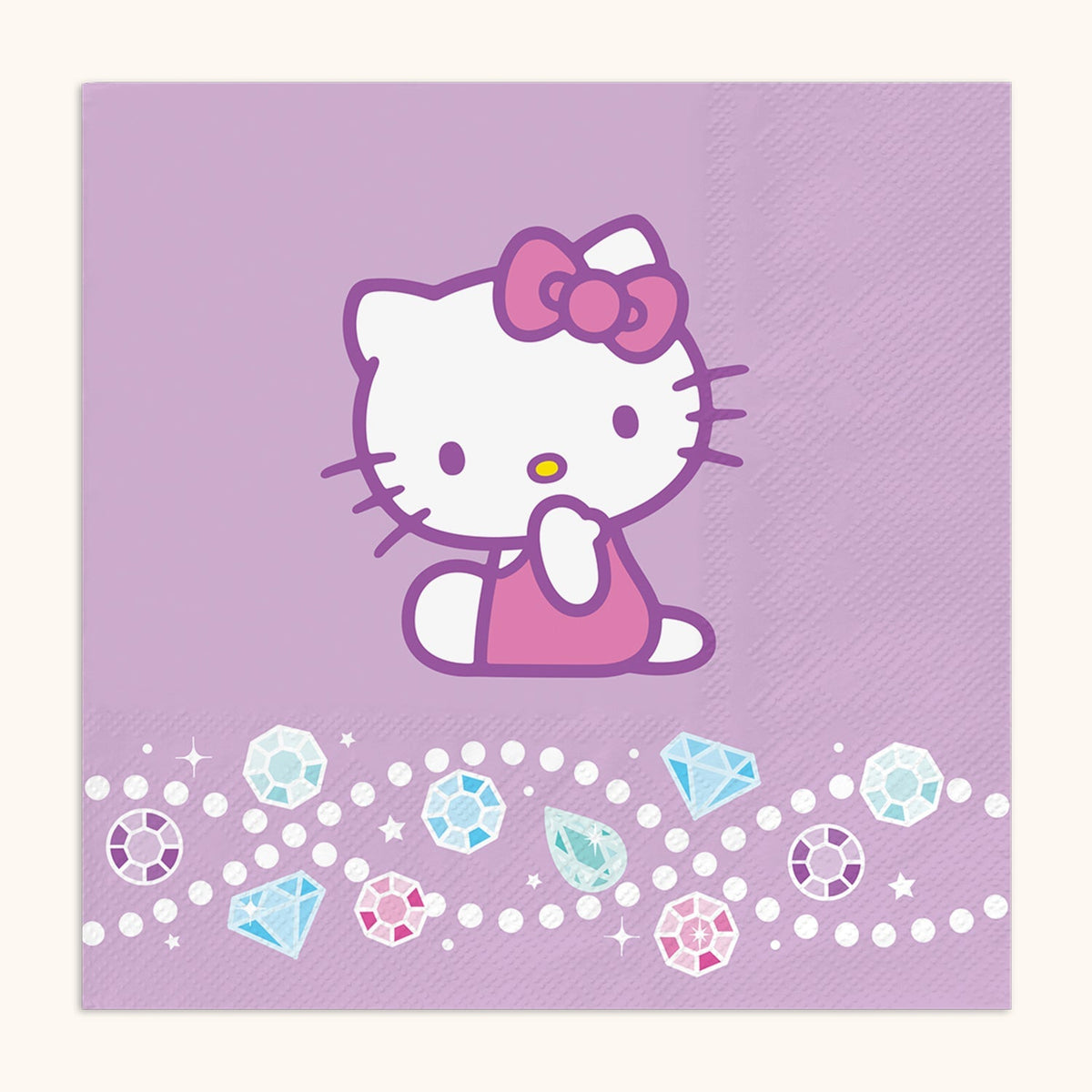 Hello Kitty x Studio Oh! Bejeweled Luncheon Napkins Paper Tableware Studio Oh!
