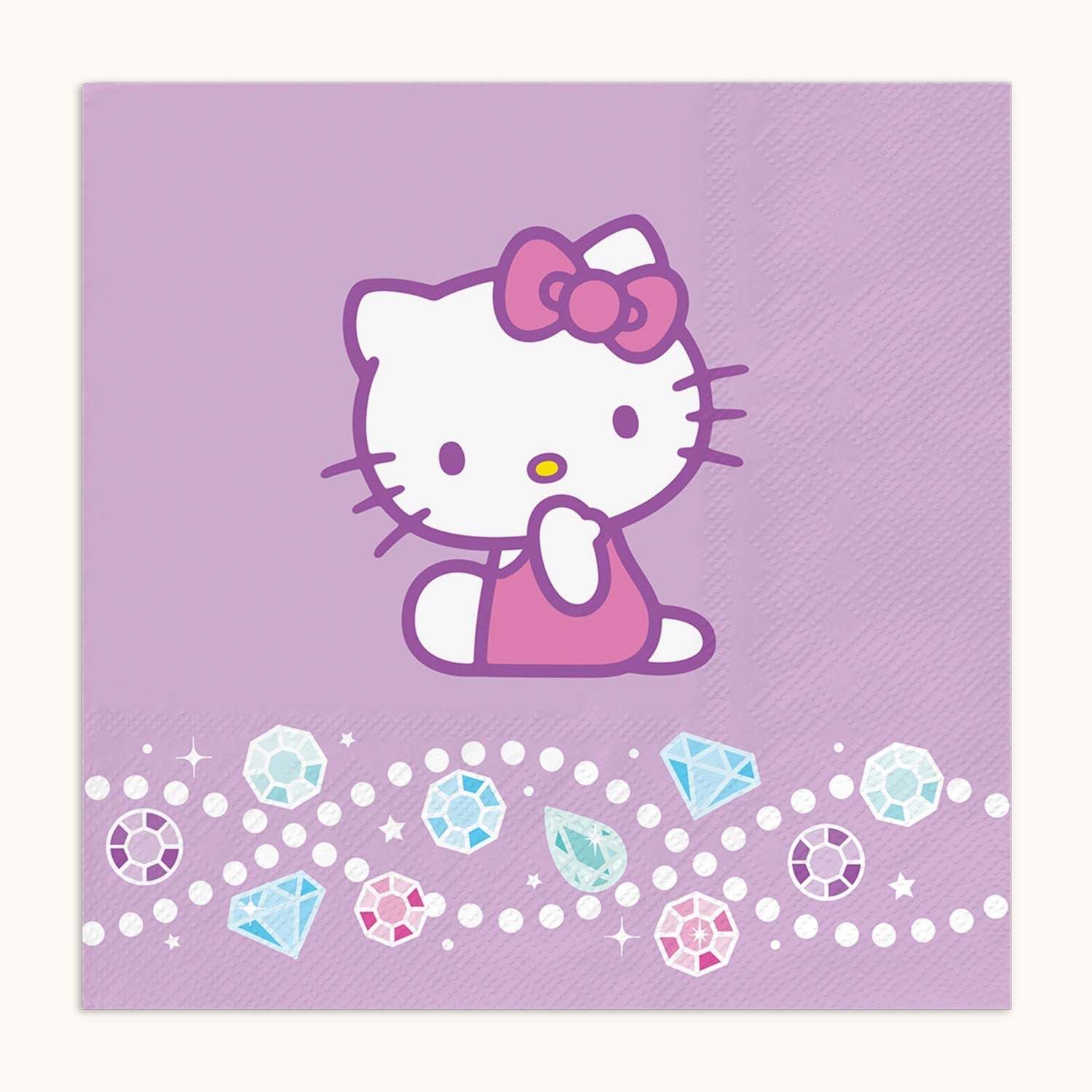 Hello Kitty x Studio Oh! Bejeweled Luncheon Napkins Paper Tableware Studio Oh!