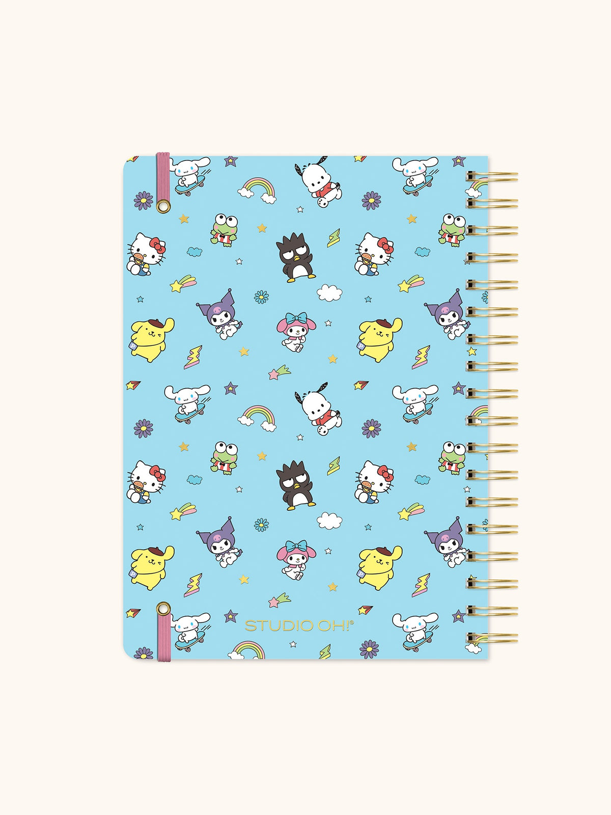 Hello Kitty and Friends x Studio Oh! College Letters Tri-Tab Planner