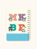 Hello Kitty and Friends x Studio Oh! College Letters Blue Agatha Notebook