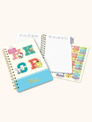 Hello Kitty and Friends x Studio Oh! College Letters Blue Agatha Notebook