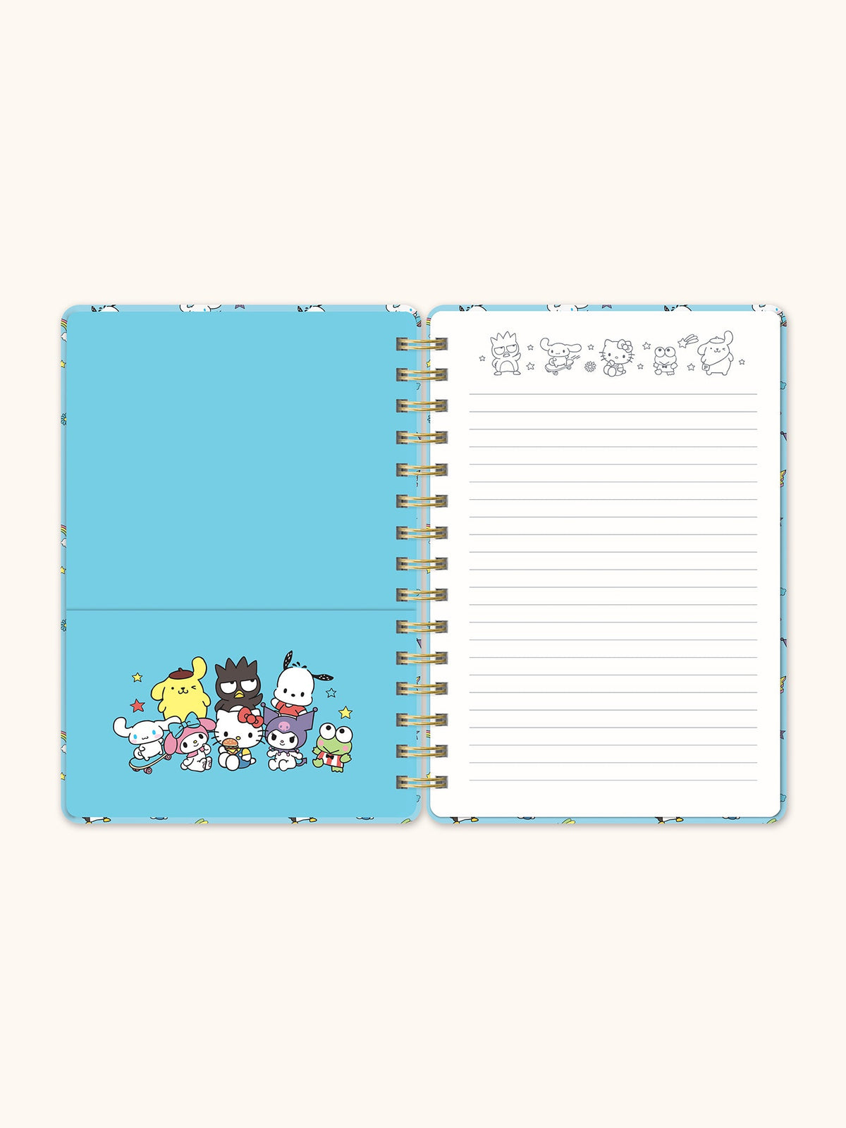 Hello Kitty and Friends x Studio Oh! College Letters Blue Agatha Notebook