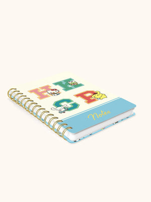 Hello Kitty and Friends x Studio Oh! College Letters Blue Agatha Notebook