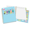 Hello Kitty and Friends x Studio Oh! College Letters Blue Extra-Large Spiral Notebook Stationery Studio Oh!