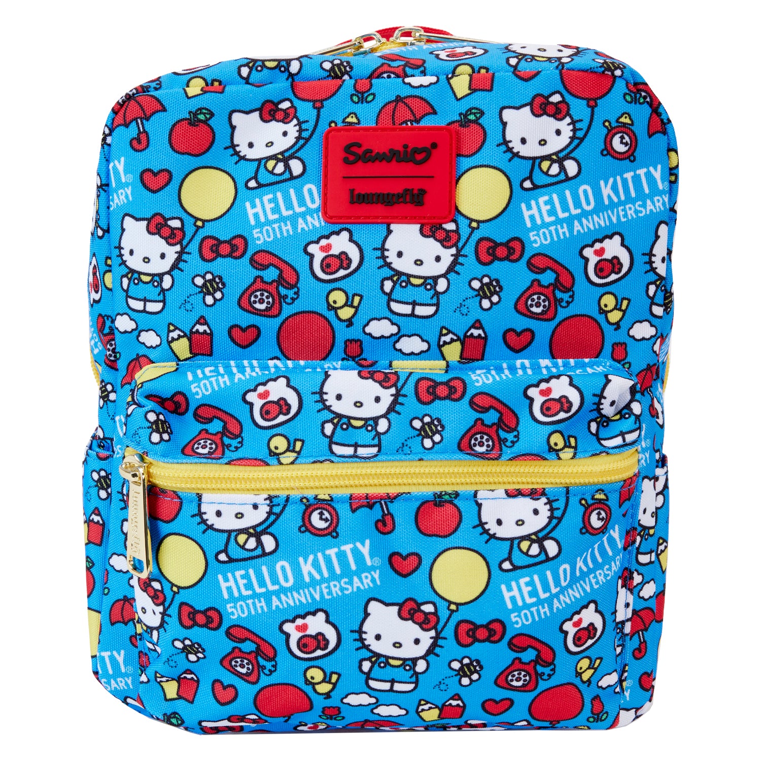 Hello Kitty 50th Anniversary Square Mini Backpack Hello Kitty 50th Anniversary Square Mini Backpack