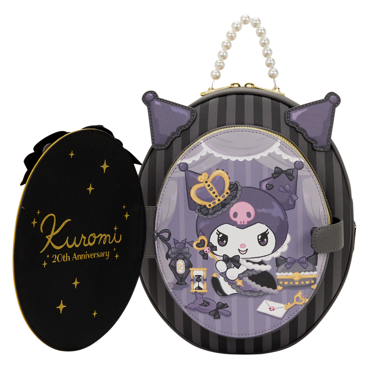Kuromi x Loungefly 20th Anniversary Mini Backpack Bags Loungefly