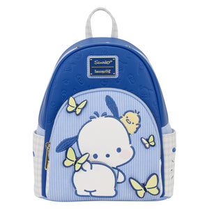 Pochacco x Loungefly Butterfly Gingham Mini Backpack Bags Loungefly