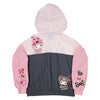 My Melody & Kuromi x Loungefly Half-Zip Unisex Windbreaker Jacket Apparel Loungefly
