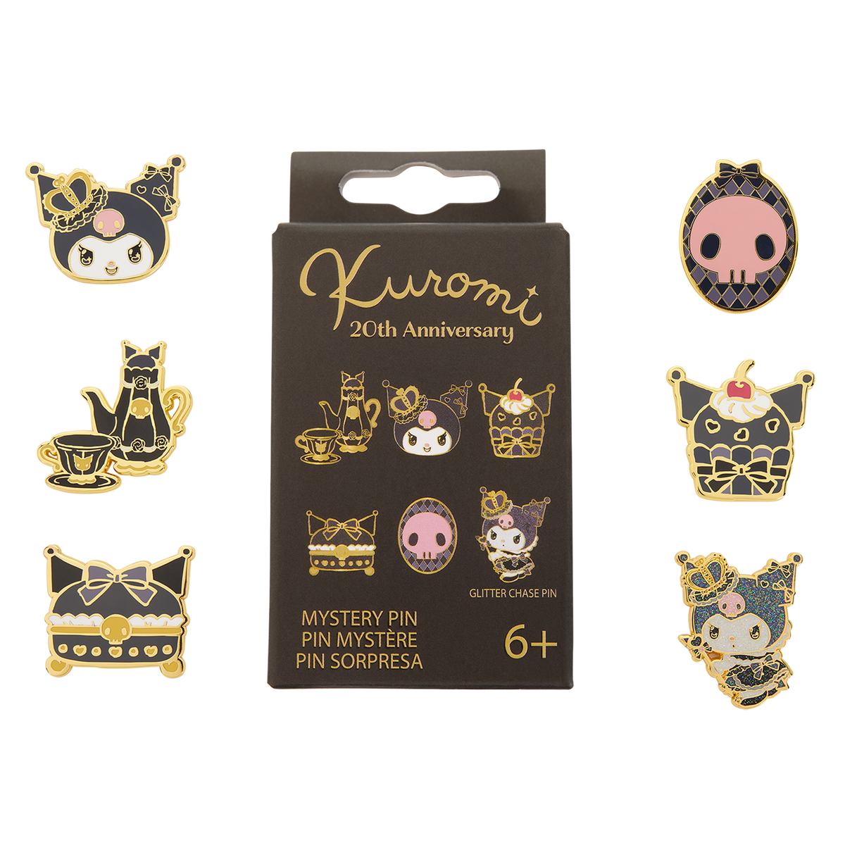 Kuromi x Loungefly 20th Anniversary Blind Box Pin Toys&Games Loungefly