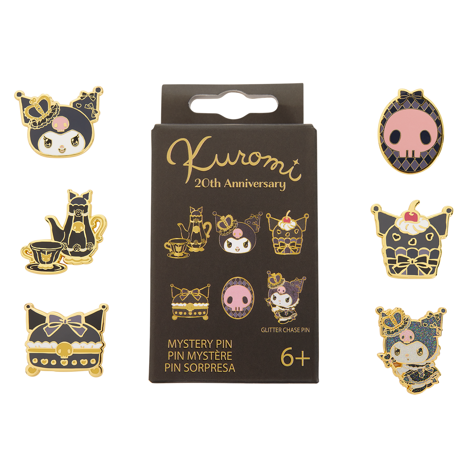 Kuromi x Loungefly 20th Anniversary Blind Box Pin Toys&Games Loungefly