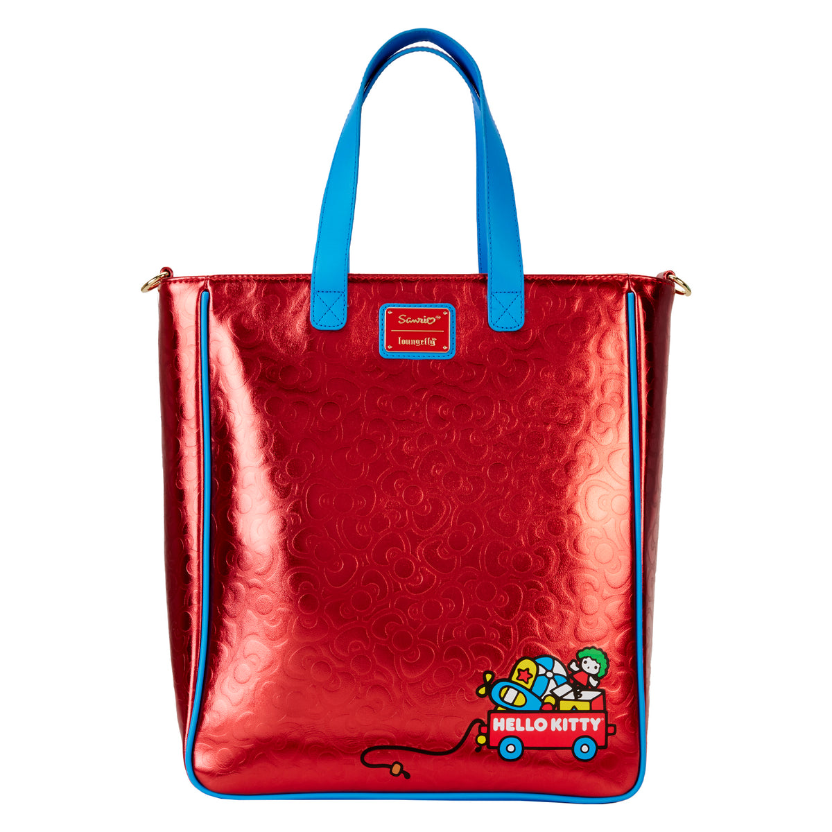 Hello Kitty x Loungefly 50th Anniversary Classic Tote with Coin Bag Bags Loungefly   