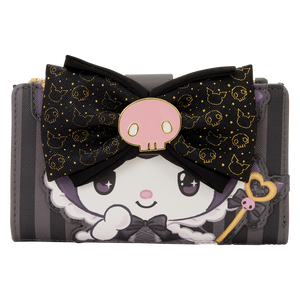 Kuromi x Loungefly 20th Anniversary Bi-Fold Wallet Bags Loungefly