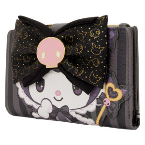 Kuromi x Loungefly 20th Anniversary Bi-Fold Wallet Bags Loungefly