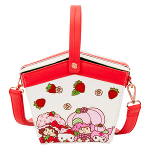 Hello Kitty and Friends x Loungefly Strawberry Shortcake Figural Crossbody Bag Bags Loungefly