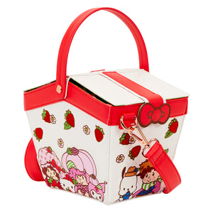 Hello Kitty and Friends x Loungefly Strawberry Shortcake Figural Crossbody Bag Bags Loungefly