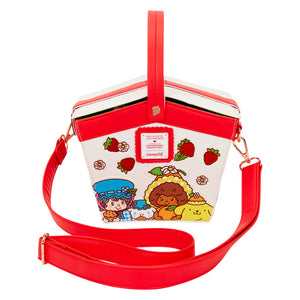 Hello Kitty and Friends x Loungefly Strawberry Shortcake Figural Crossbody Bag Bags Loungefly