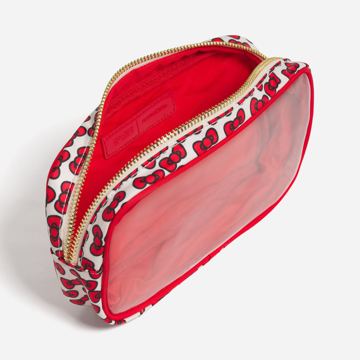 Hello Kitty x Stoney Clover Lane Clear Front Small Pouch (Hello Kitty Bows) Bags STONEY CLOVER LANE