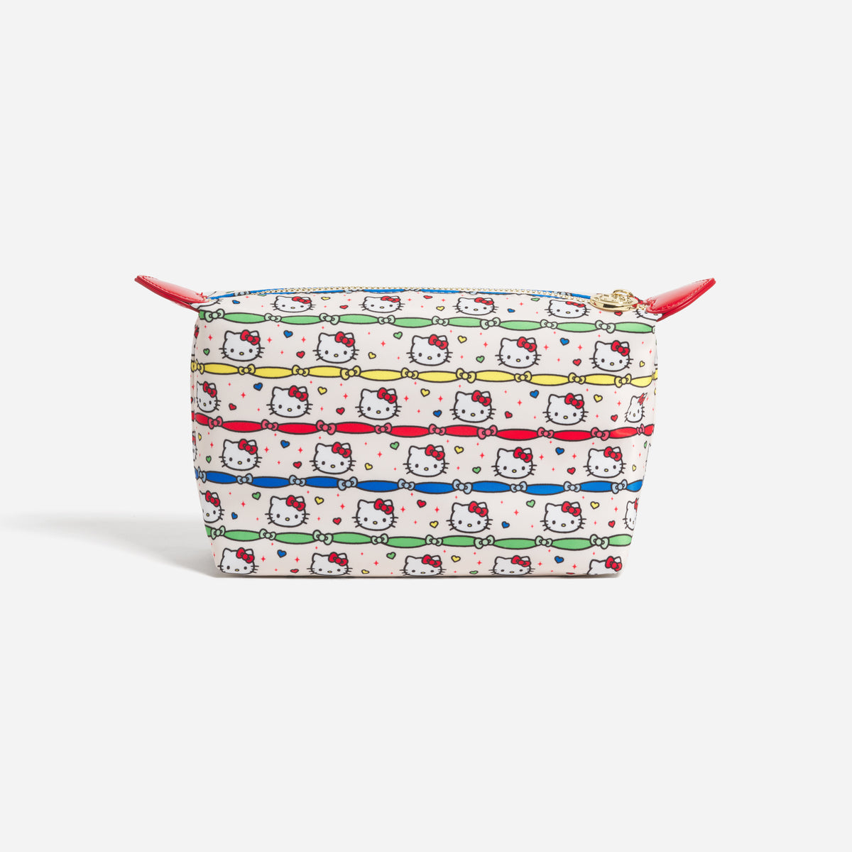Hello Kitty x Stoney Clover Lane Small Pouchette (Hello Kitty Ribbon Stripe) Bags STONEY CLOVER LANE