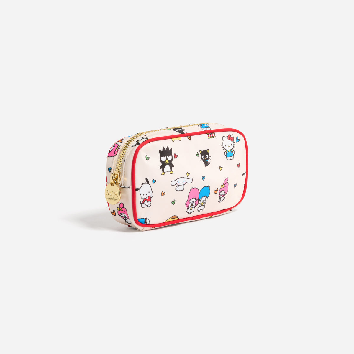 Hello Kitty and Friends x Stoney Clover Lane Petite Pouch (Hearts & Friends) Bags STONEY CLOVER LANE