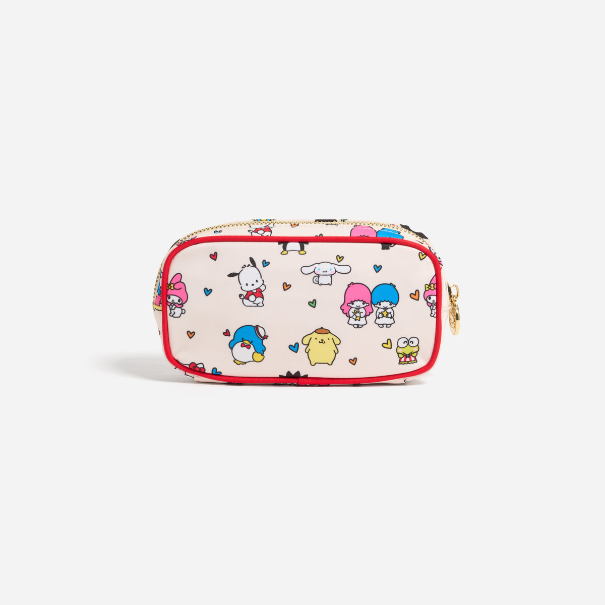 Hello Kitty and Friends x Stoney Clover Lane Petite Pouch (Hearts & Friends) Bags STONEY CLOVER LANE