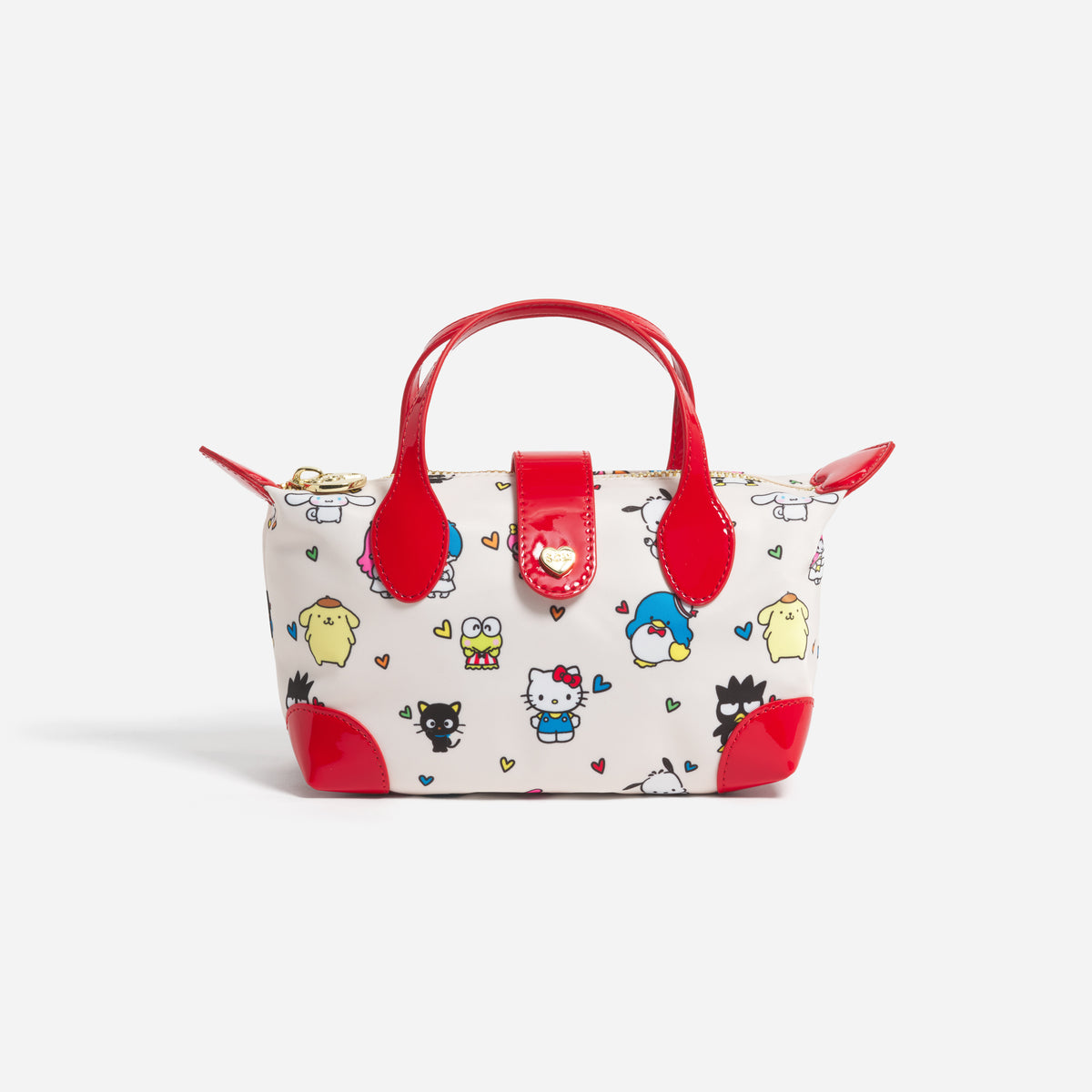 Hello Kitty and Friends x Stoney Clover Lane Pouchette Crossbody Bag (Hearts & Friends) Bags STONEY CLOVER LANE