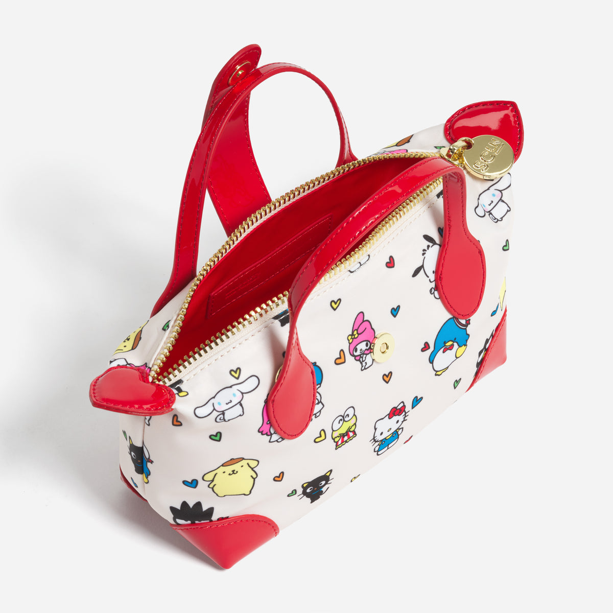 Hello Kitty and Friends x Stoney Clover Lane Pouchette Crossbody Bag (Hearts & Friends) Bags STONEY CLOVER LANE
