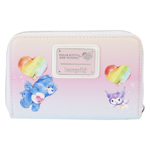Hello Kitty and Friends x Care Bears Care-A-Lot Zip Around Wallet Bags Loungefly   