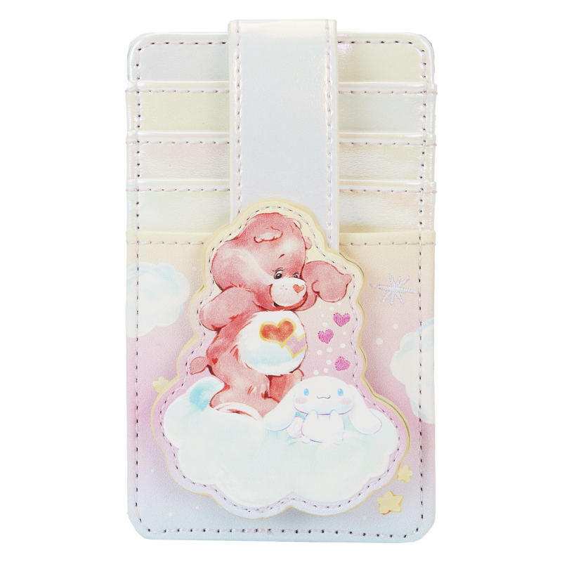Hello Kitty and Friends x Care Bears Care-A-Lot Card Holder Accessory Loungefly   