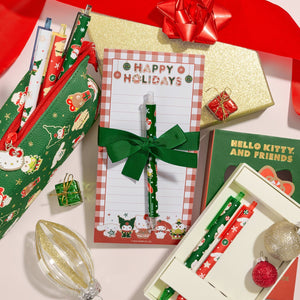 Hello Kitty and Friends x Studio Oh! Holiday Fun Soft-Touch Gel Pen Set Stationery Studio Oh!