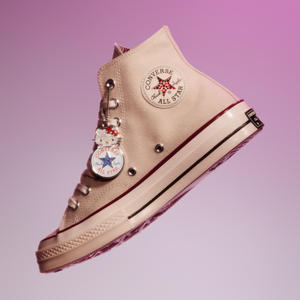 Converse x Hello Kitty and Friends Swarovski® Chuck 70 Sneaker (Adult - Off White) Shoes CONVERSE