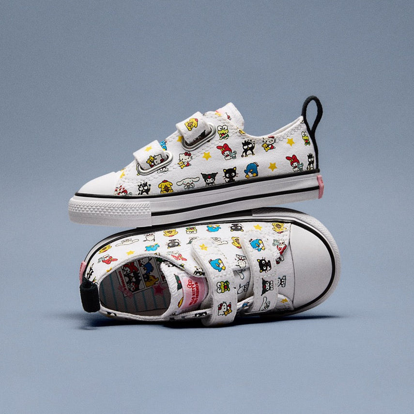 Converse x Hello Kitty and Friends Chuck Taylor All Star Two-Strap Easy-On BFFS Sneaker (Toddler) Shoes CONVERSE