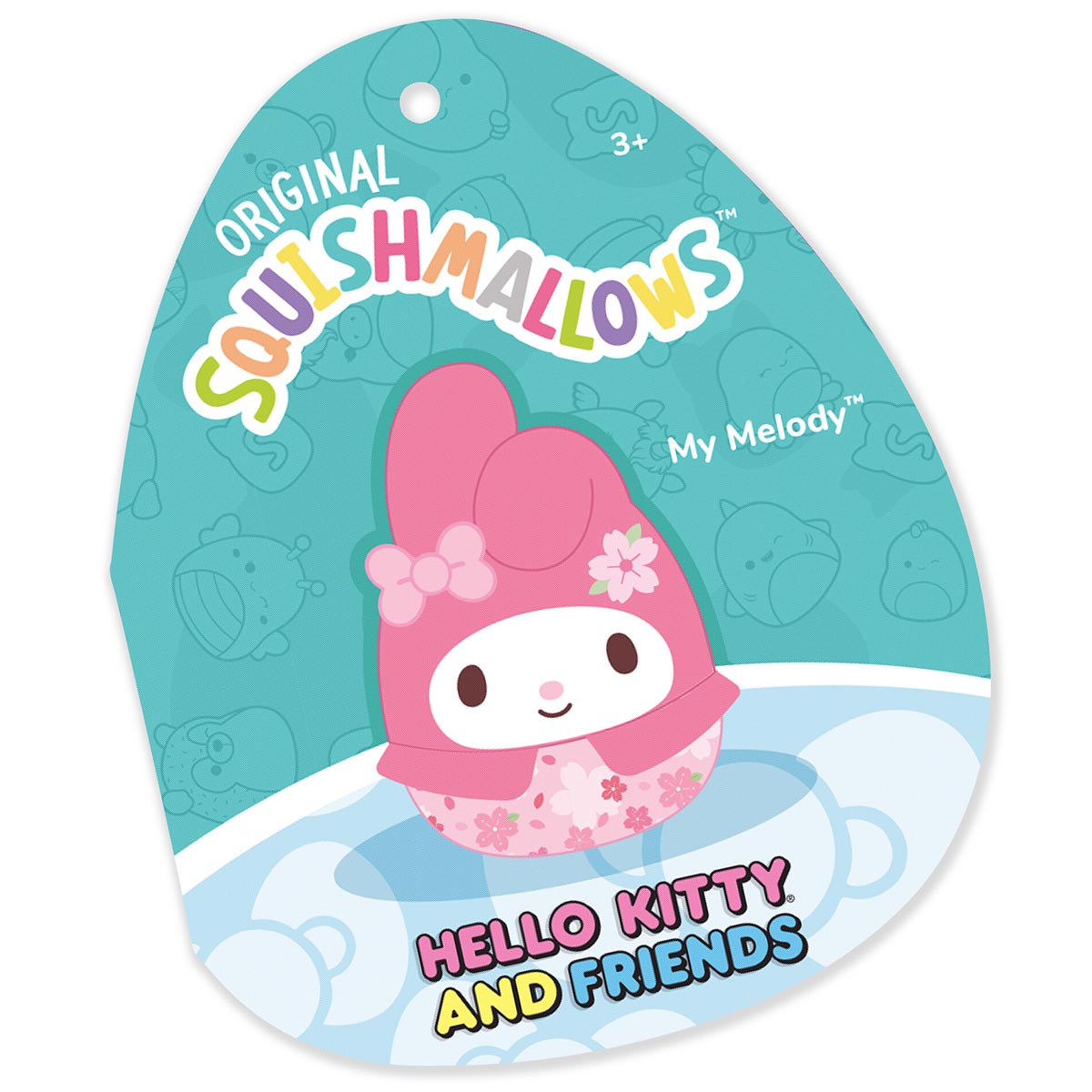 My Melody 14" Floral Print Squishmallows Plush Plush Jazwares