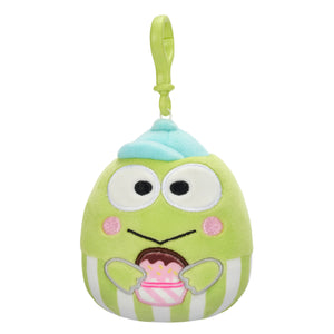 Keroppi Squishmallow Plush Mascot Clip (Cupcake) Accessory License 2 Play
